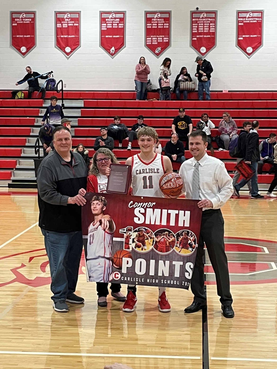 Connor Smith Hits 1000 Points!